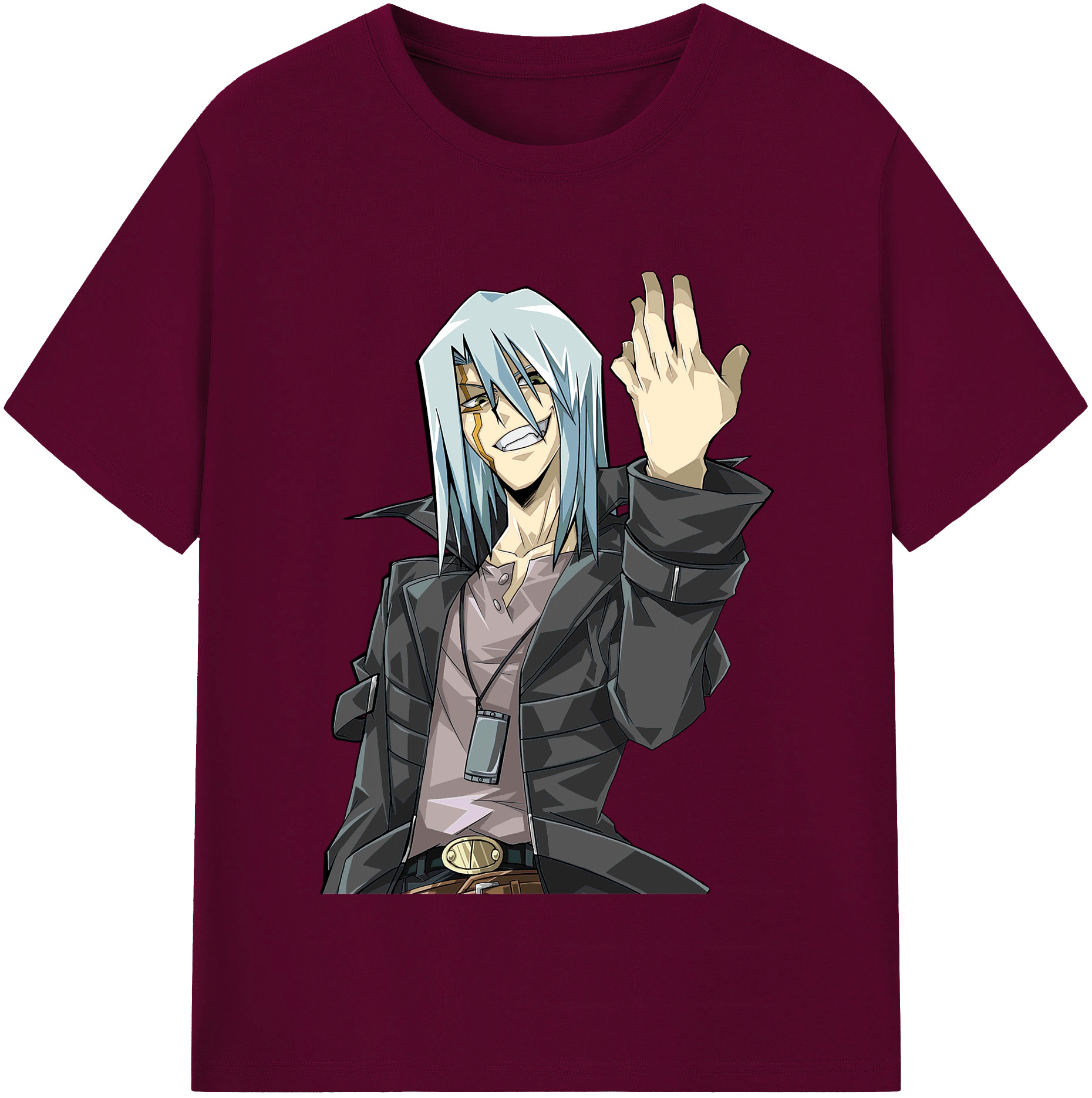 （画像用） 遊☆戯☆王 Yu-Gi-Oh! レディースカジュアルプリントTシャツ（綿100％）